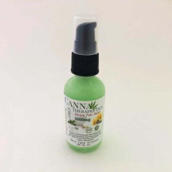 Severe Pain Relief Gel 1,000mg CBD