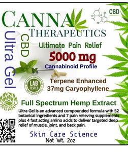 Ultra Gel Pain Reliever 5000mg CBD