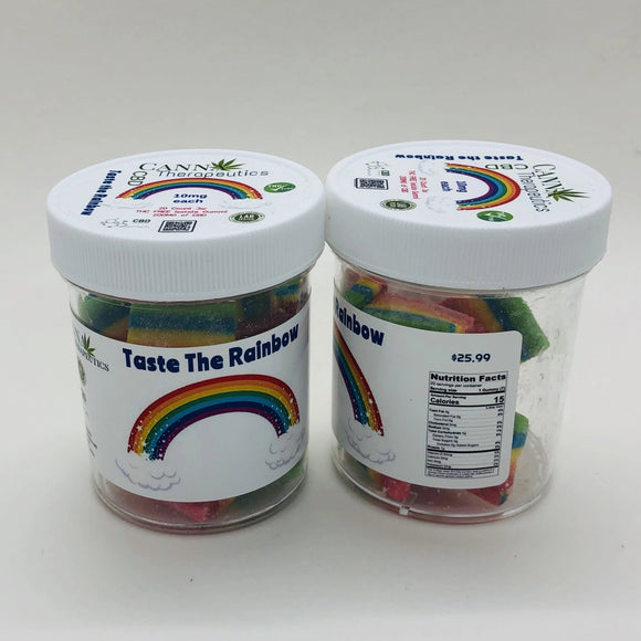 Taste the Rainbow CBD Gummies 15mg