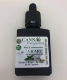 Pain and Inflammation Oil 500mg CBD Alcohol Free