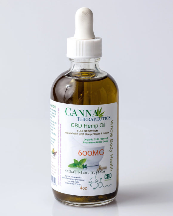Whole Body Oil 600mg CBD