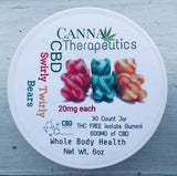 Swirley Twirley Bear CBD Gummies 20mg