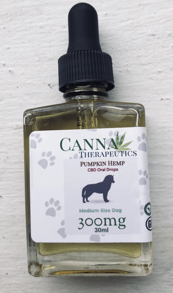 Pumpkin Oil for Dogs 300mg CBD